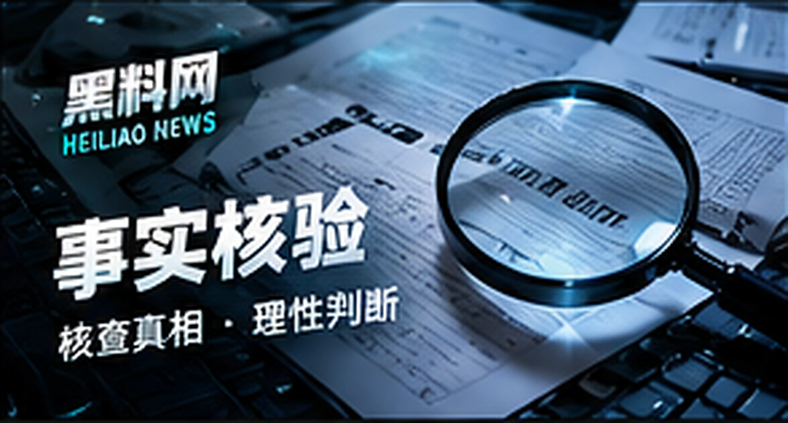 真相档案栏目概念视觉
