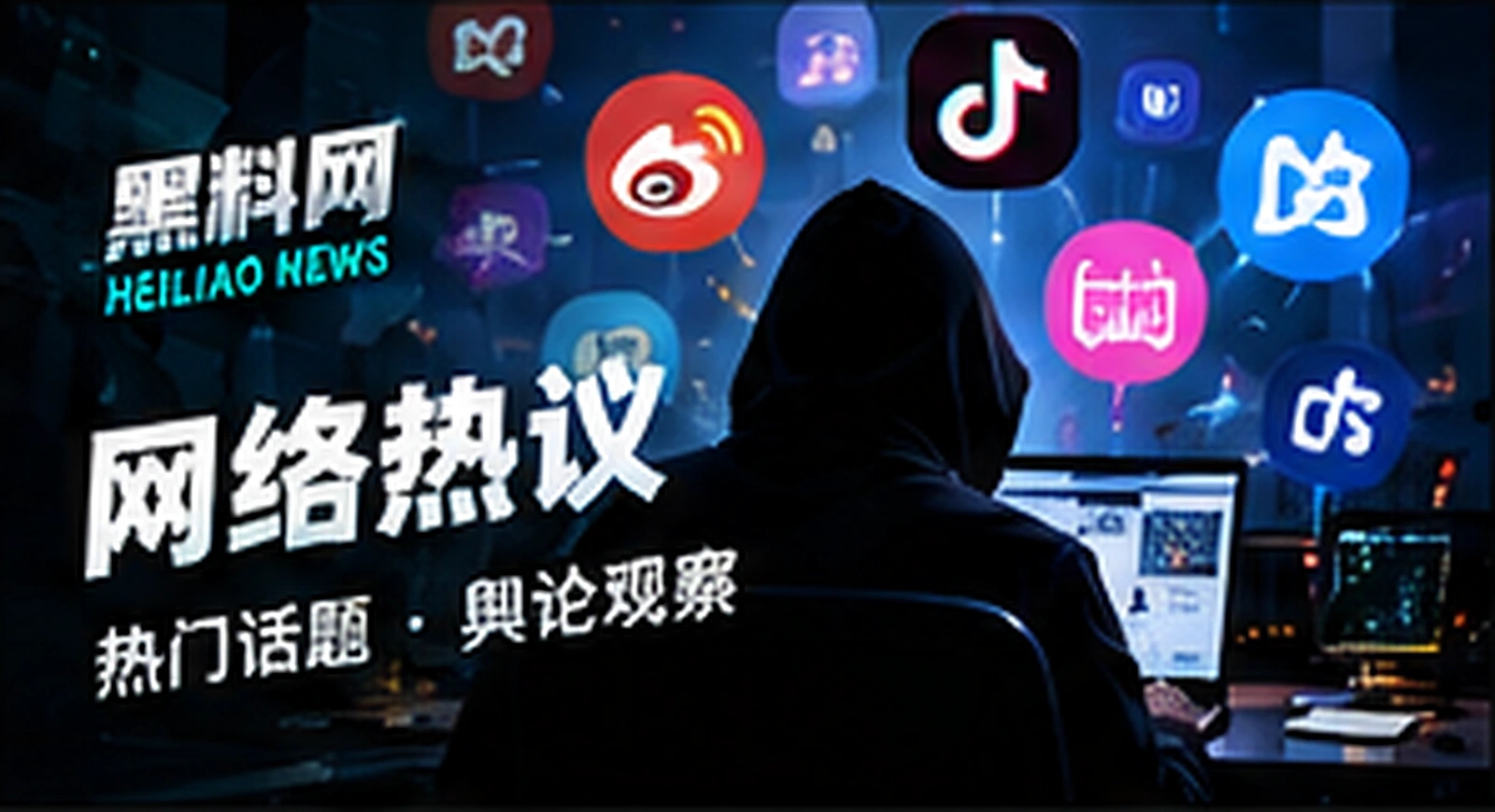 数字社交连接概念配图